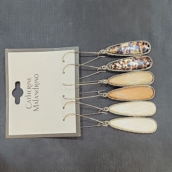 BRAND NEW CATHERINE MALANDRINO DANGLING DROP WOMEN"S EARRINGS - Picture 13 of 15